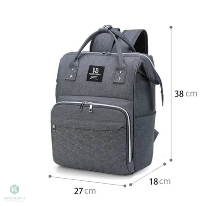 Mom's CarryAll Tasche  - Wickelrucksack mit isoliertem Flaschenfach